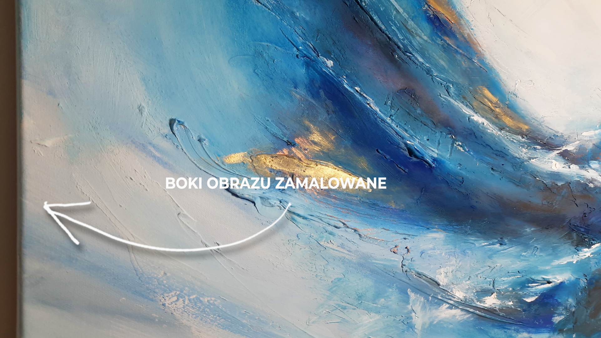 Obraz Akrylowy Podmuch 115 x 75 cm Detal 3 Obraz do salonu