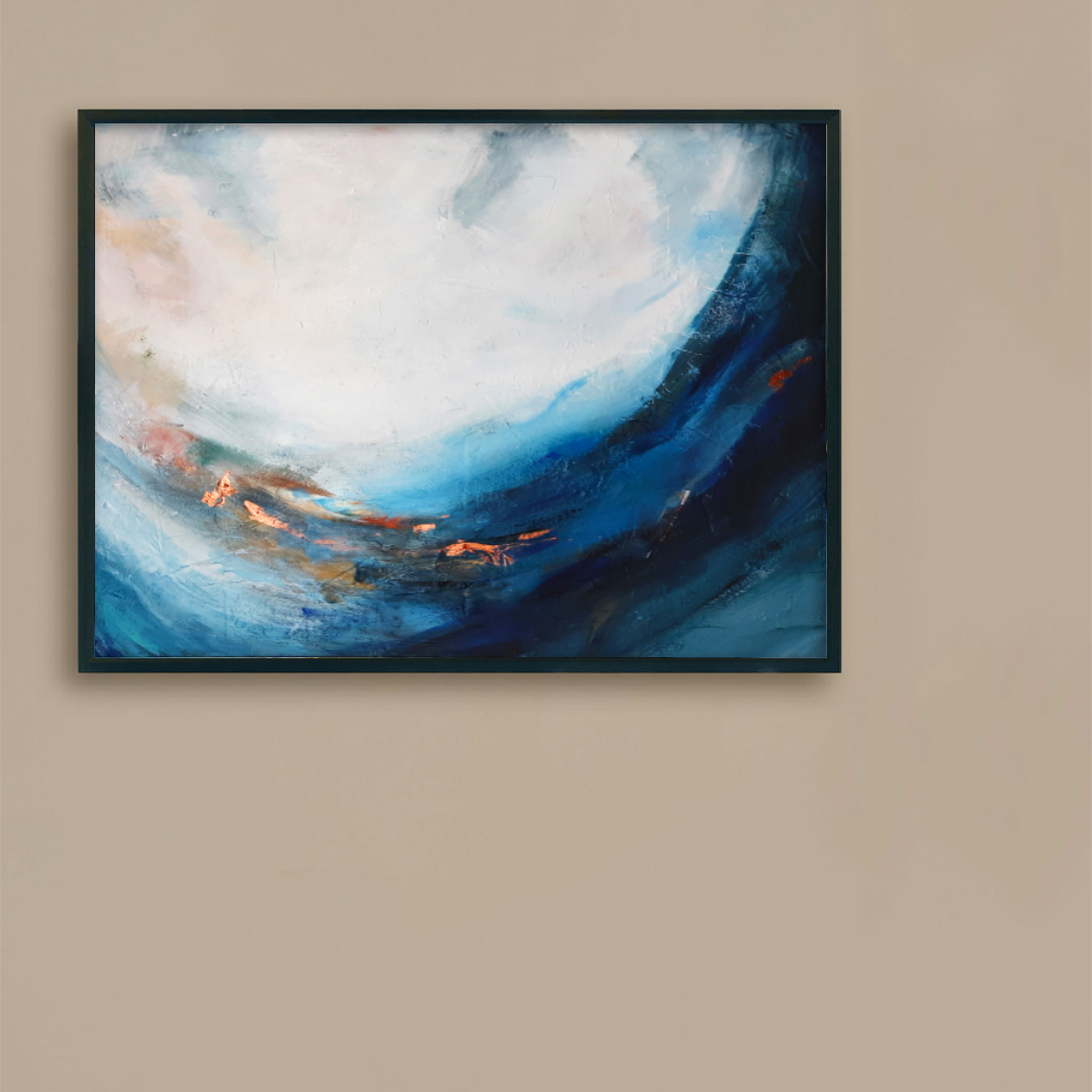 Obraz Akrylowy Szansa 60 x 80 cm obraz na brązowej ścianie ręcznie malowane obrazy akrylowe na sprzedaż