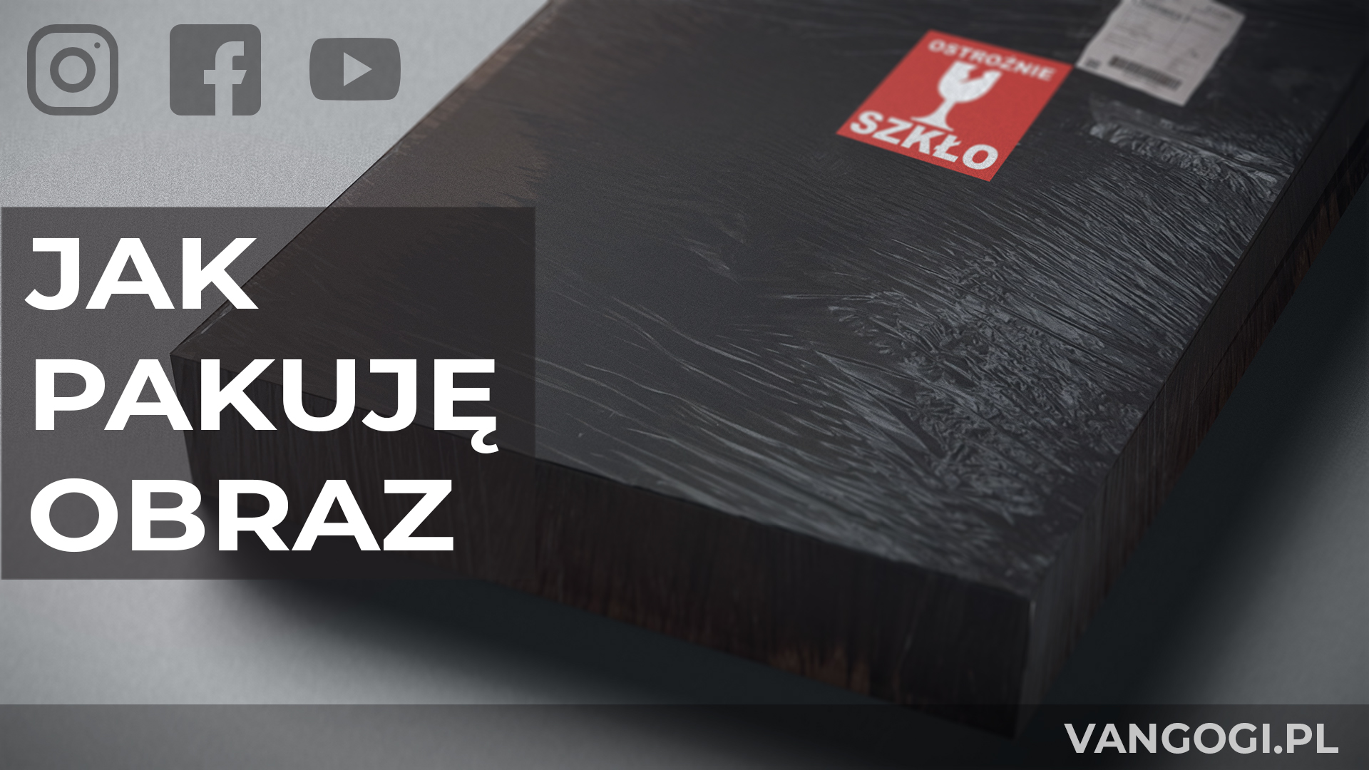 jak pakuję moje obrazy ręcznie malowane
