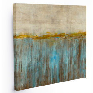 Kwadratowy – “Morze” – Duży Obraz Akrylowy do Salonu do Powieszania na Ścianie Obraz do Wnętrza