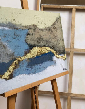 “Złoty Górski Przesmyk” – Ręcznie Malowane Obrazy do Salonu Autorskie Obrazy Malowane do Salonu