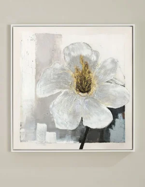 "Kwiat" – Ręcznie Malowane Obrazy na Płótnie do Powieszenia na Ścianę