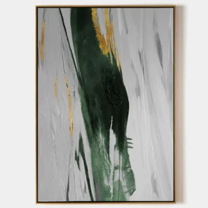 “Zielony Pazur” – Ręcznie Malowane Obrazy na Płótnie do Powieszenia na Ścianę