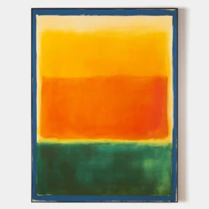 "wg Rothko 1" – Ręcznie Malowane Obrazy na Płótnie do Powieszenia na Ścianę Dostępny Pionowy Poziomy Kwadrat