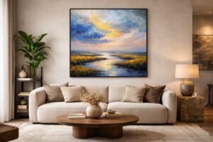 Large_Blue_Sea_and_Sunset_Oil_Painting_Blue_Seaside_Textured_Wall_Art_Modern_Blue_Abstract_Fine_Art_For_Dining_Room_1500x1500
